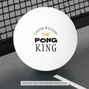 Pelota De Ping Pong PING PONG KING Gold Crown