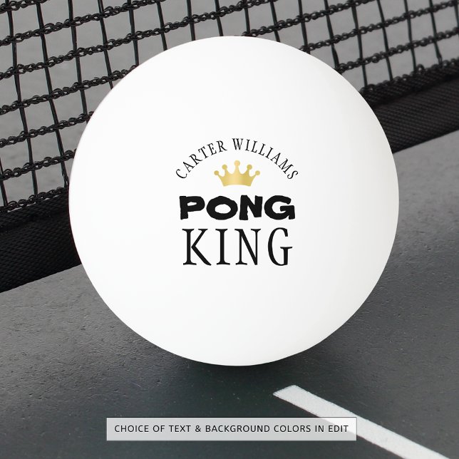 Pelota De Ping Pong PING PONG KING Gold Crown (Subido por el creador)