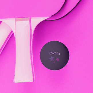Pelota De Ping Pong Ping Pong Personalizado de efecto de Purpurina de 