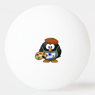 Pelota De Ping Pong Pingüino del artista