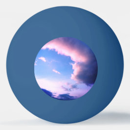 Pelota De Ping Pong Pink clouds