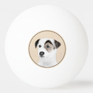 Pelota De Ping Pong Pintura de Parson Jack Russell Terrier - Arte de P