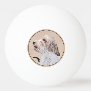 Pelota De Ping Pong Pintura Petit Basset Griffon Vendéen - Arte de per