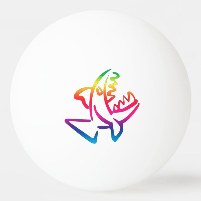 Pelota De Ping Pong Piranha (Anverso)