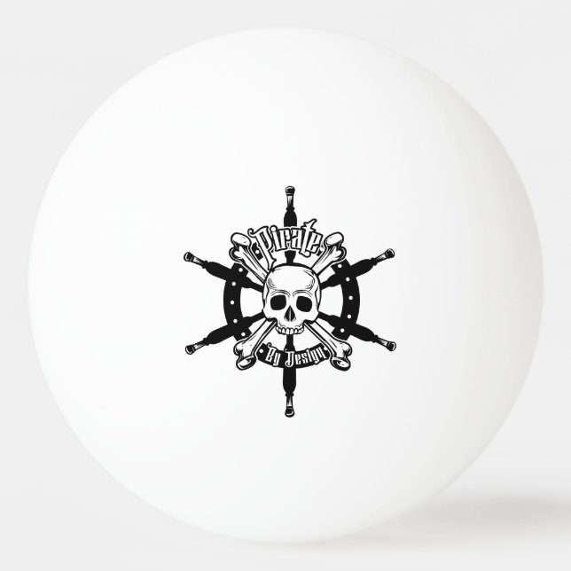 Pelota De Ping Pong Pirate Ping Pong Ball (Anverso)