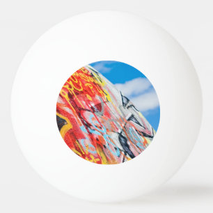 Pelota De Ping Pong planeta graffiti
