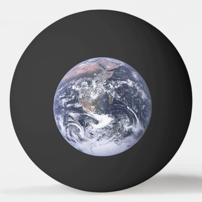 Pelota De Ping Pong Planeta Tierra vista desde Space Ping Pong Ball (Anverso)