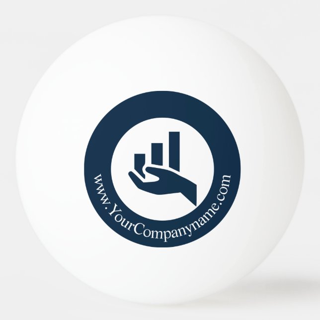 Pelota De Ping Pong Planificador financiero Gracias! Promocional (Anverso)