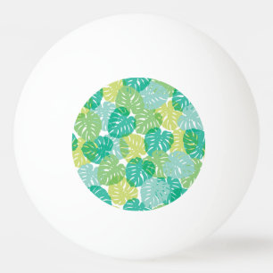 Pelota De Ping Pong Planta de queso exótico: Monstera tropical