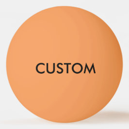 Pelota De Ping Pong Plantilla de Ping Pong Ball Blank de NARANJA perso
