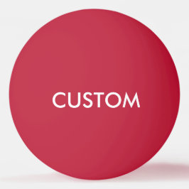 Pelota De Ping Pong Plantilla personalizada personalizado del espacio