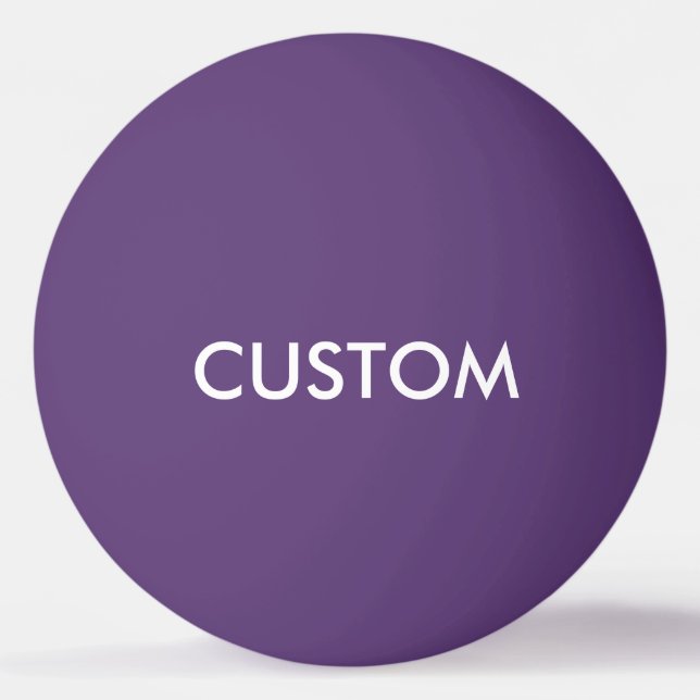 Pelota De Ping Pong Plantilla personalizada personalizado del espacio (Anverso)