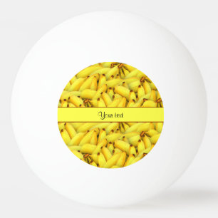 Pelota De Ping Pong Plátanos