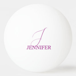 Pelota De Ping Pong Plum Monogramado
