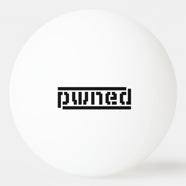 Pelota De Ping Pong pnob (Anverso)