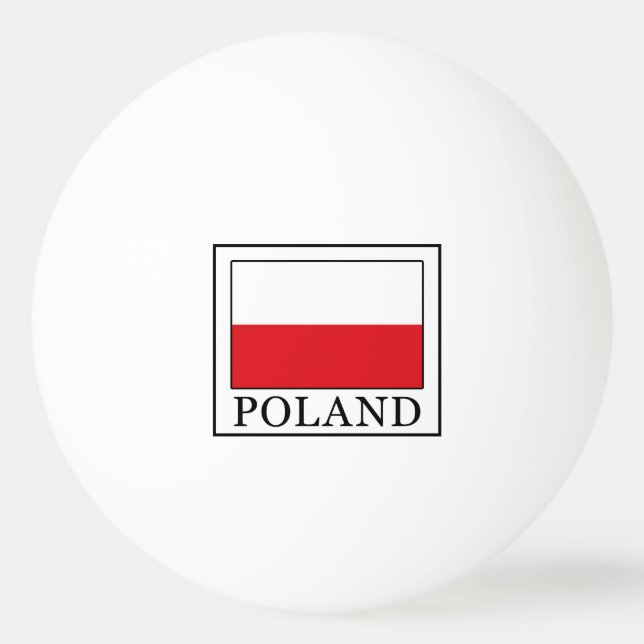 Pelota De Ping Pong Polonia (Anverso)