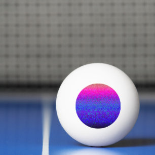 Pelota De Ping Pong Polvo estelar del Purpurina Ping Pong