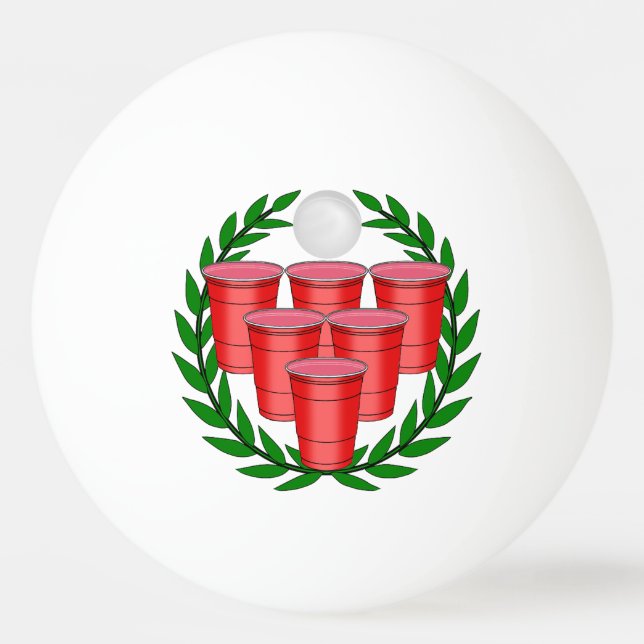 Pelota De Ping Pong Pong de cerveza (Anverso)