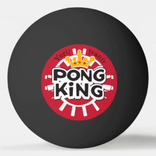 Pelota De Ping Pong Pong King Red