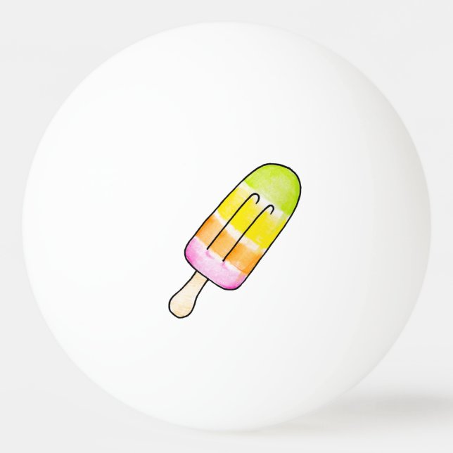 Pelota De Ping Pong Popsicle (Anverso)