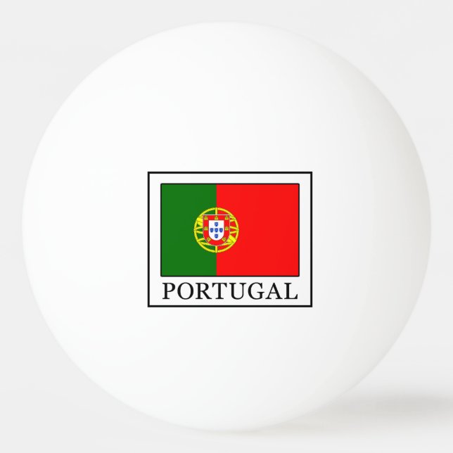 Pelota De Ping Pong Portugal (Anverso)