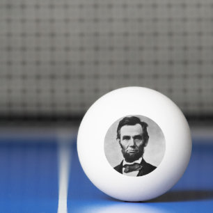 Pelota De Ping Pong Presidente estadounidense Abraham Lincoln, Guerra