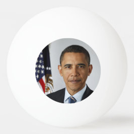Pelota De Ping Pong Presidente estadounidense Barack Obama en la Casa 