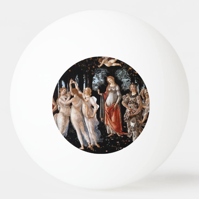 Pelota De Ping Pong Primavera Botticelli (Anverso)