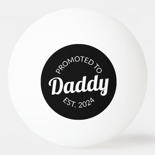 Pelota De Ping Pong Promovido A Daddy Est. I 2024 (Anverso)
