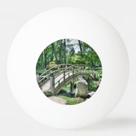 Pelota De Ping Pong Puente de arco de Japón