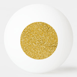 Pelota De Ping Pong PURE GOLD Splatter Sparkings + su imagen o signo