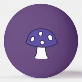 Pelota De Ping Pong Purple Mushroom Ping Pong Ball
