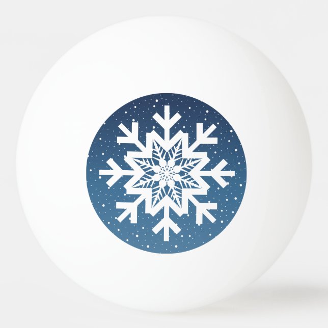 Pelota De Ping Pong Que La Nieve (Anverso)