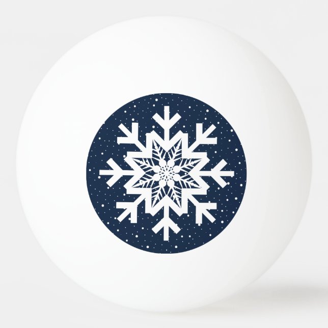 Pelota De Ping Pong Que La Nieve (Anverso)