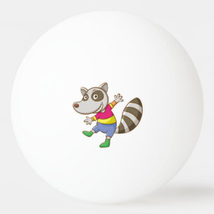 Pelota De Ping Pong Raccoon personalizado