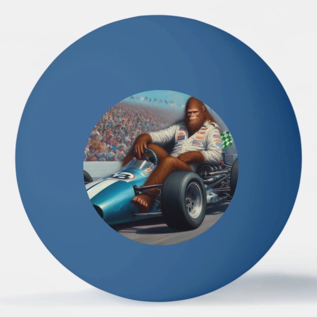 Pelota De Ping Pong Racecar Bigfoot (Anverso)