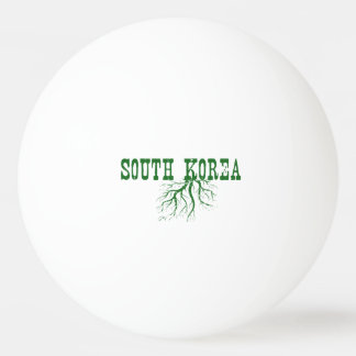 Pelota De Ping Pong Raíces de la Corea del Sur