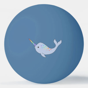 Pelota De Ping Pong Rainbow Narwhal Ping Pong Ball