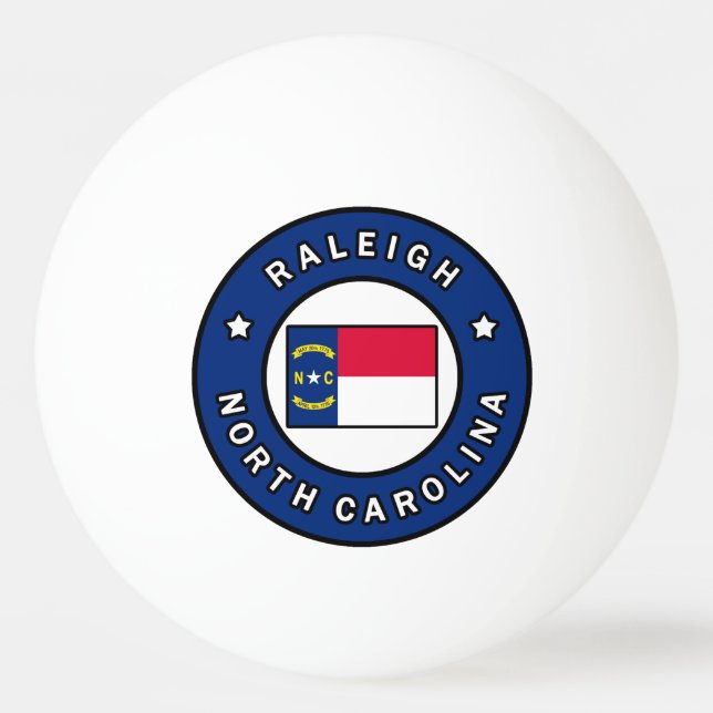 Pelota De Ping Pong Raleigh Carolina del Norte (Anverso)