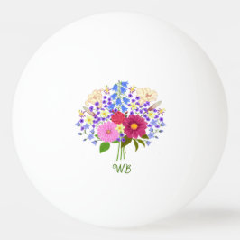 Pelota De Ping Pong Ramo de flores