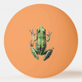 Pelota De Ping Pong Rana gateando