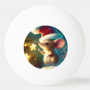 Pelota De Ping Pong Ratón navidades (1)