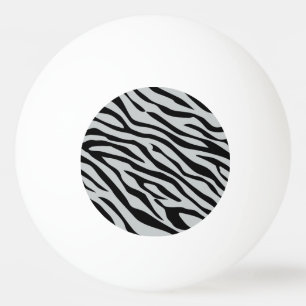 Pelota De Ping Pong Rayas de cebra mágica haga clic en el color gris P