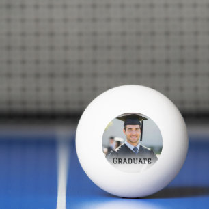 Pelota De Ping Pong Recuerdo de foto de graduación personalizada regal