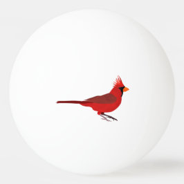 Pelota De Ping Pong Red Cardinal