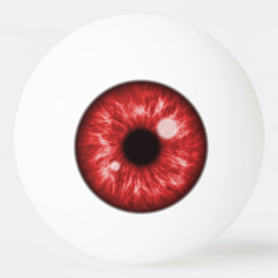 Pelota De Ping Pong Red Eye Funny