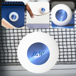 Pelota De Ping Pong Refracción azul personalizada