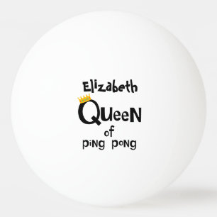 Pelota De Ping Pong Reina de Ping Pong