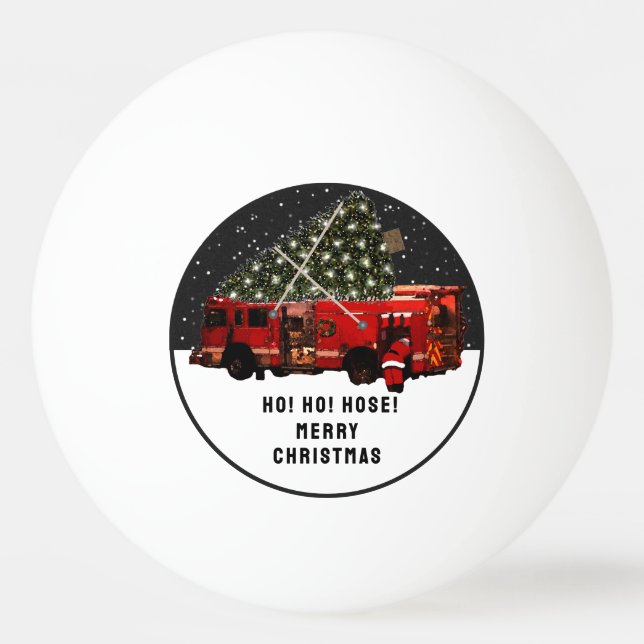Pelota De Ping Pong Rellenos de medias para bomberos (Anverso)