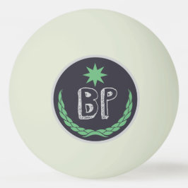 Pelota De Ping Pong Resplandor en "la cerveza oscura Pong del amo de